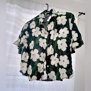 Uniqlo aloha blouse